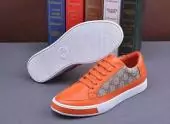 acheter chaussures gucci en soldes pattern leather b orange